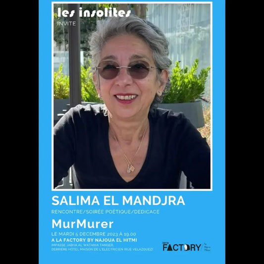 2023 - Salima S. Elmandjra à la librairie des Insolites de Tanger le 5 Décembre