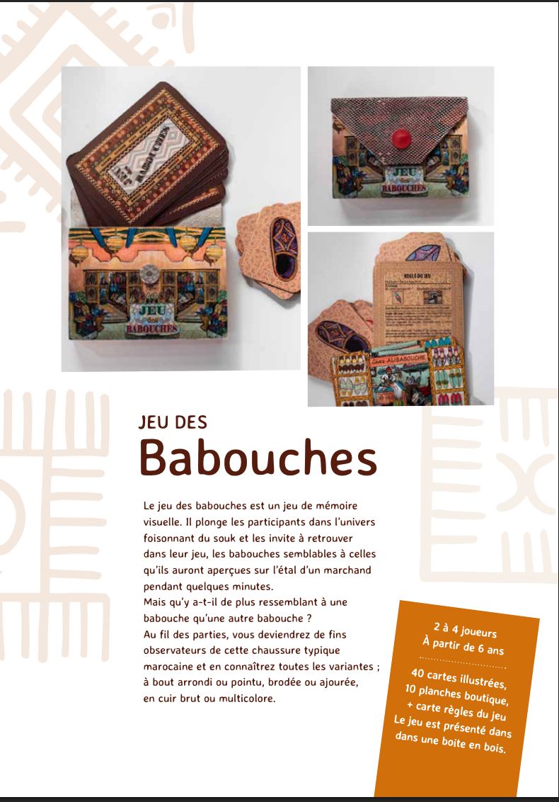 JEU DES BABOUCHES