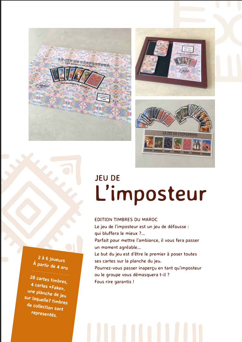 JEU DE L'IMPOSTEUR