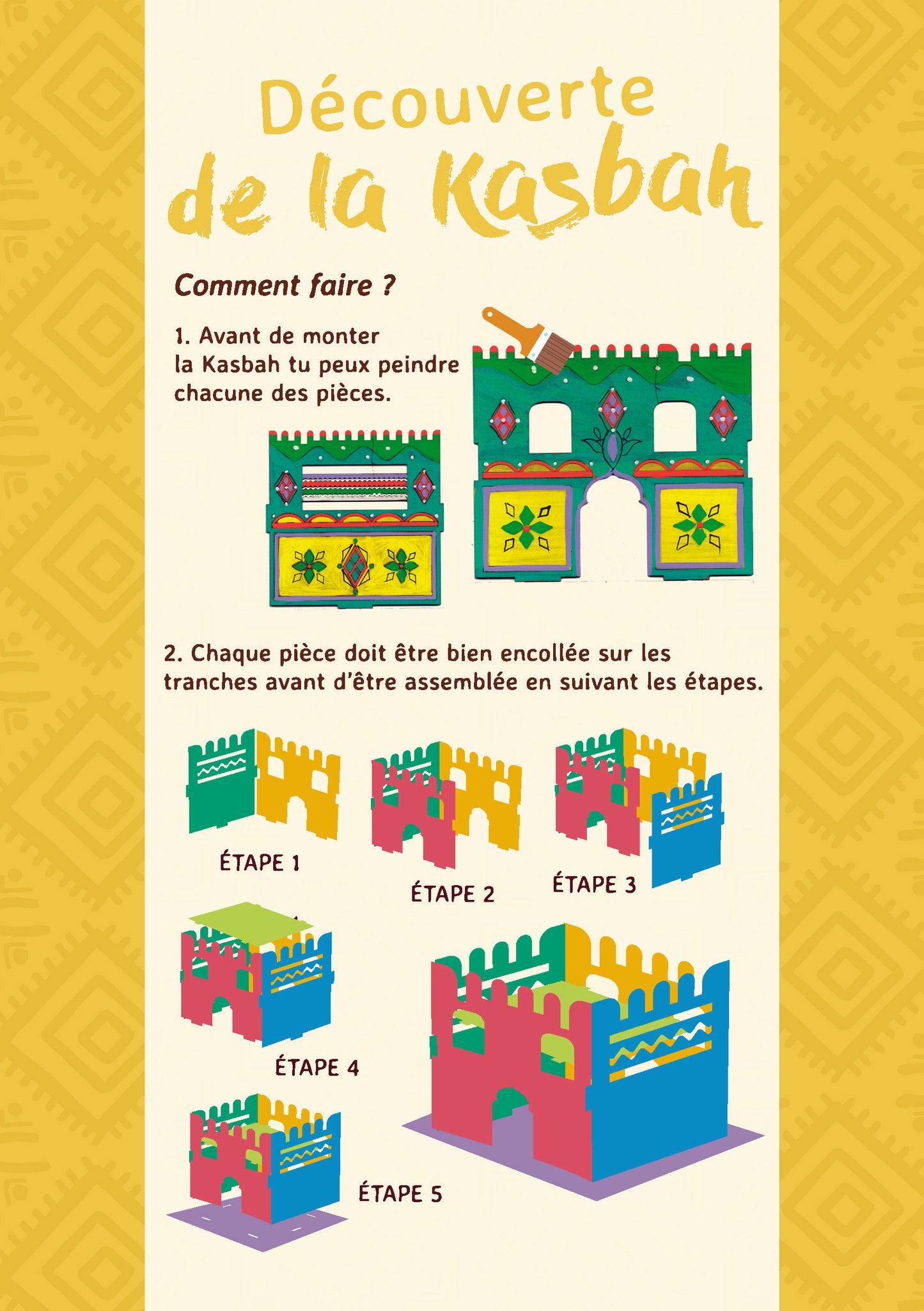 PUZZLE 3D ARCHITECTURE KEBIR KASBAH