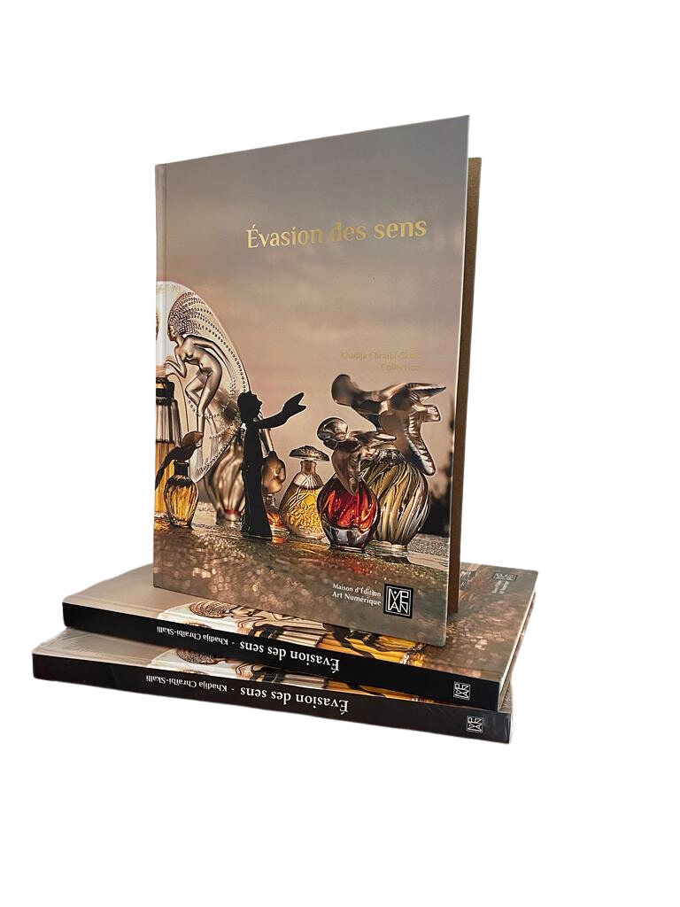 Livre "Evasion des sens" - Collection privée de Khadija Chraïbi-Skalli