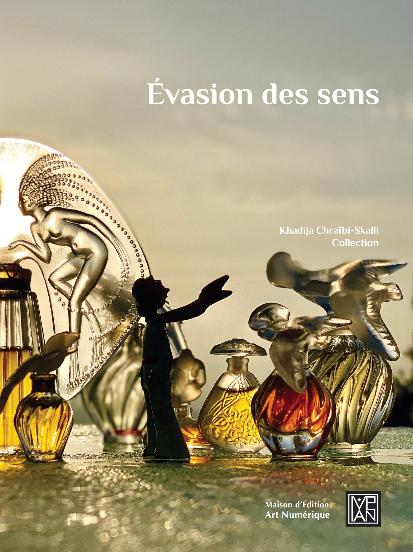 Livre "Evasion des sens" - Collection privée de Khadija Chraïbi-Skalli