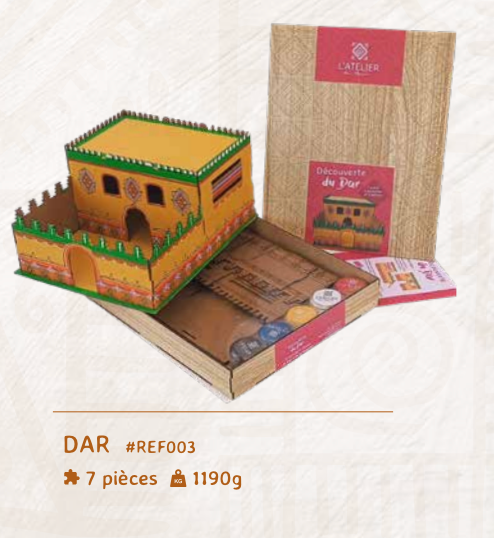 PUZZLE 3D MINI DAR