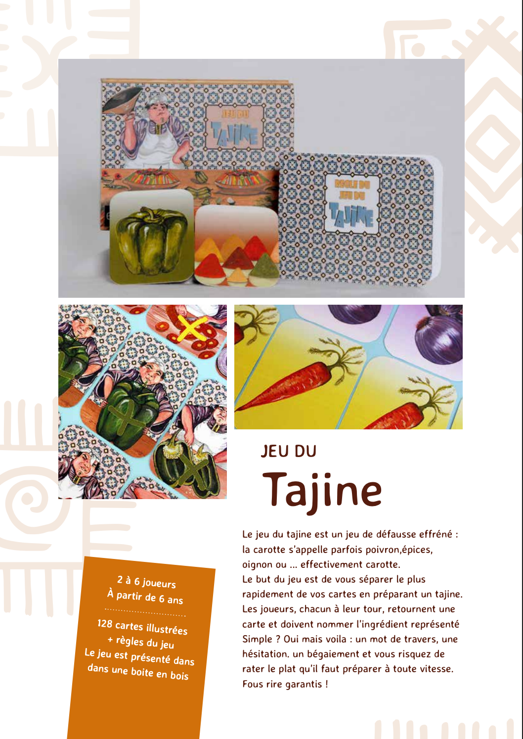 JEU DU TAJINE