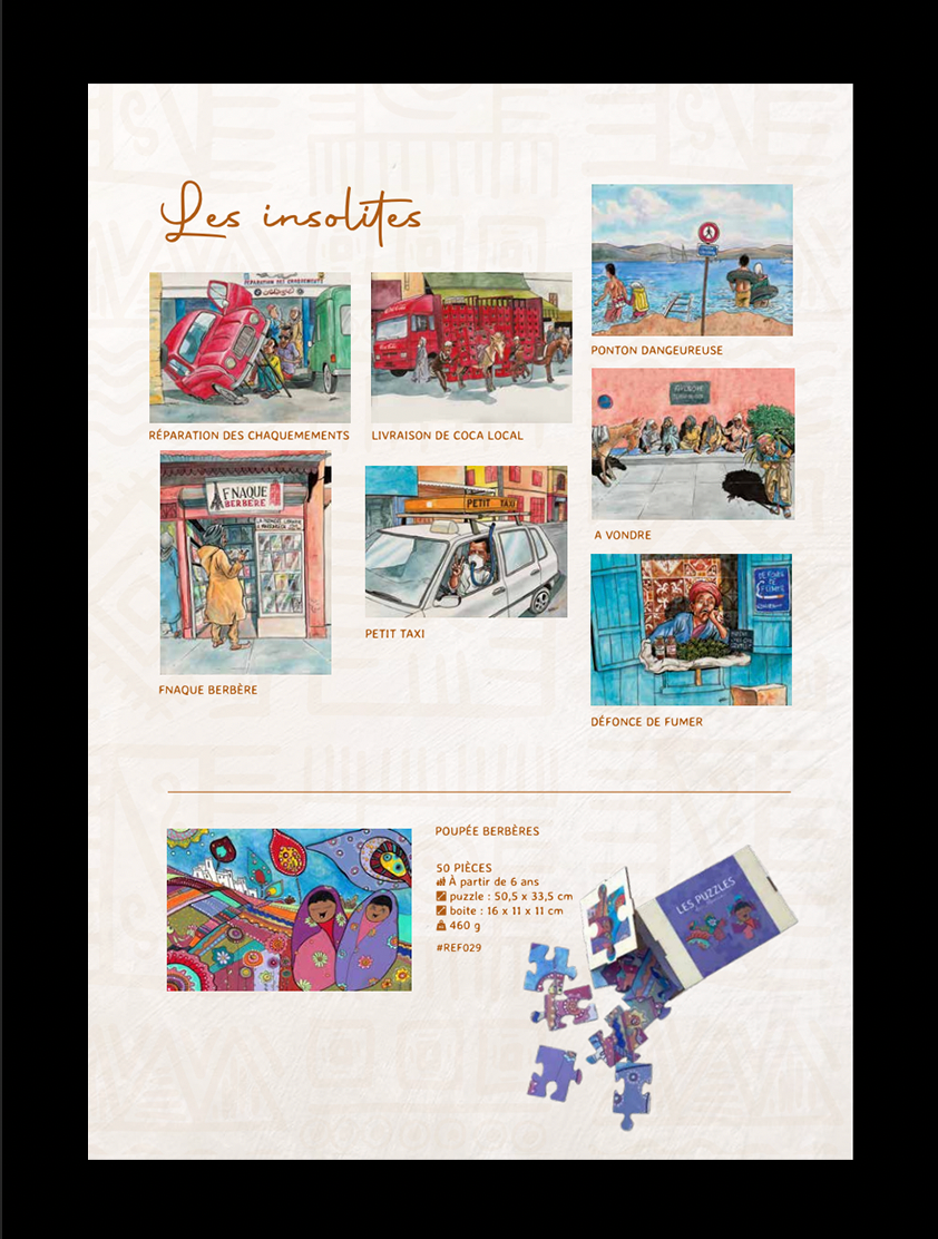 PUZZLE - AFFICHES 168 pièces