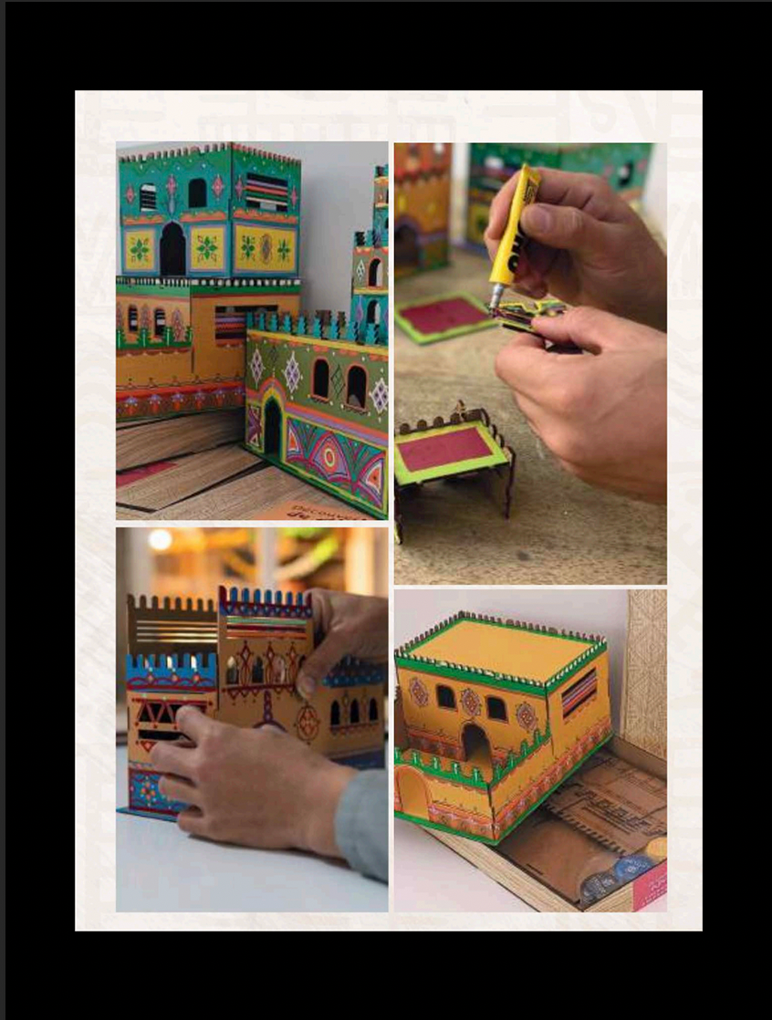 PUZZLE 3D ARCHITECTURE MINI KASBAH