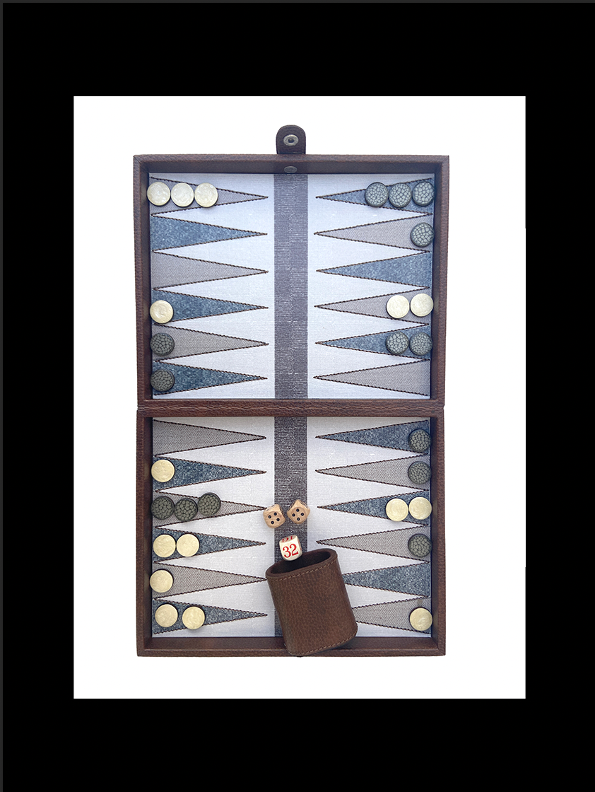 JEU DU BACKGAMMON Grand format