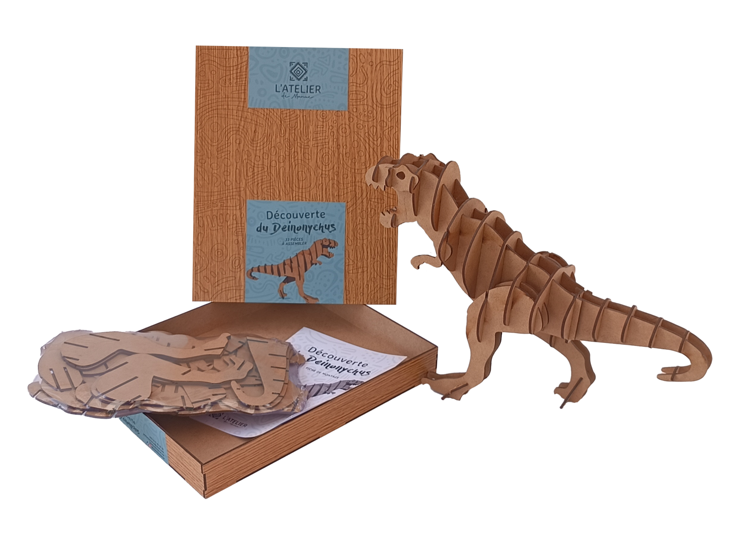 PUZZLE 3D ANIMAUX KEBIR. STEGOSAURE