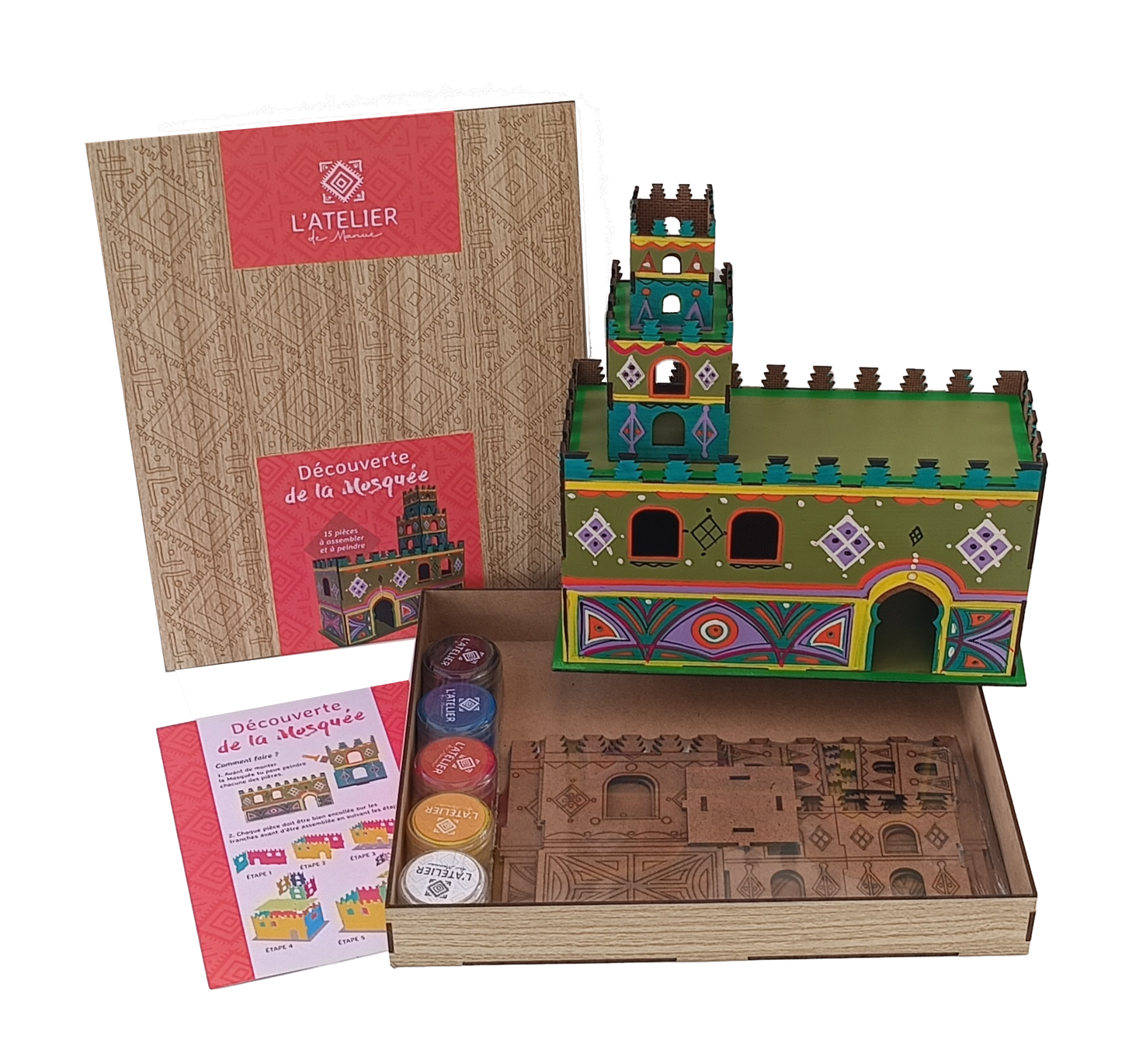 PUZZLE 3D ARCHITECTURE KEBIR MOSQUEE