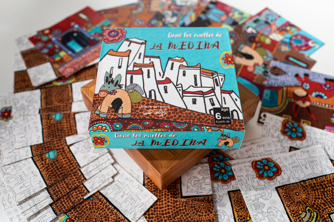 JEU LES RUELLES DE LA MEDINA